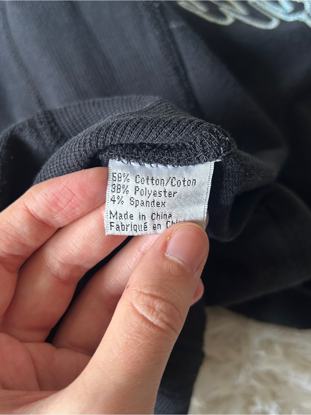 Y2K “Garage” Black ‘Newport’ Embroidered Graphic Zip-up Tracksuit Top - Picture 6 of 6